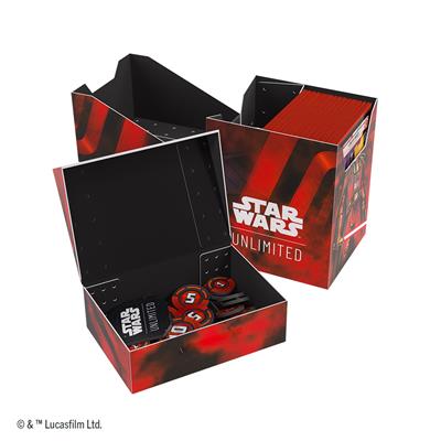 Gamegenic Star Wars Unlimited Darth Vader Unstoppable/Director Krennic Soft Crate Deck Box