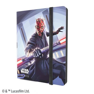 Gamegenic Star Wars Unlimited Qui-Gon Jinn/Darth Maul Casual Album 18-Pocket Card Binder