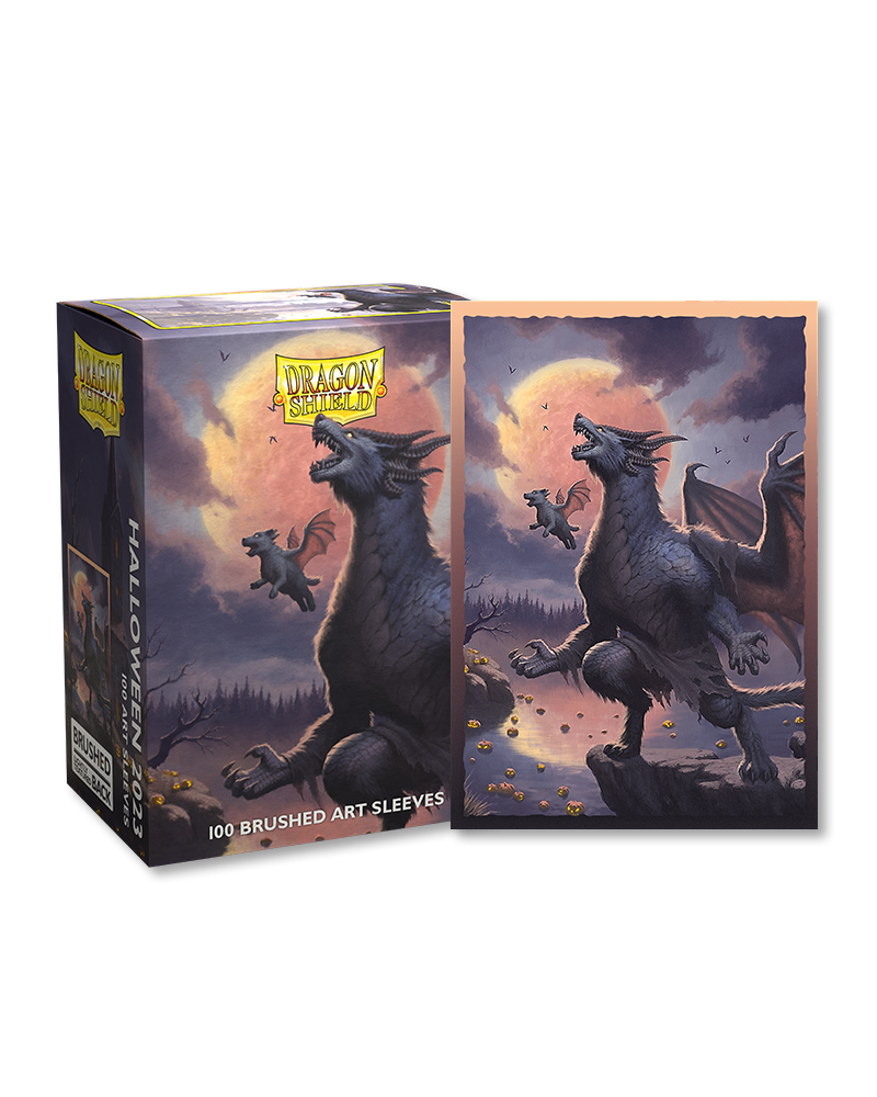 Dragon Shield Halloween 2023 Brushed Art Sleeves