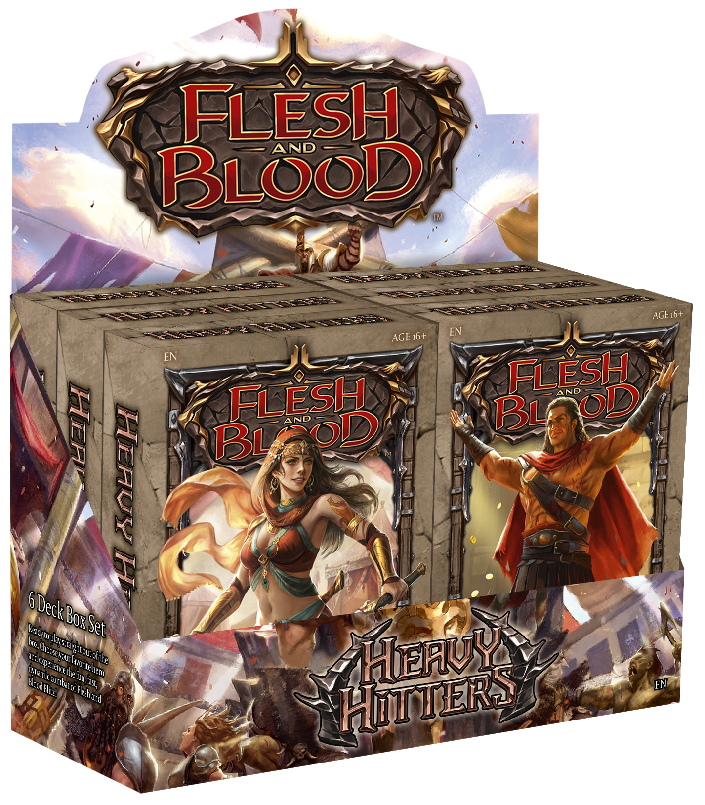 Flesh and Blood Heavy Hitters Blitz Deck