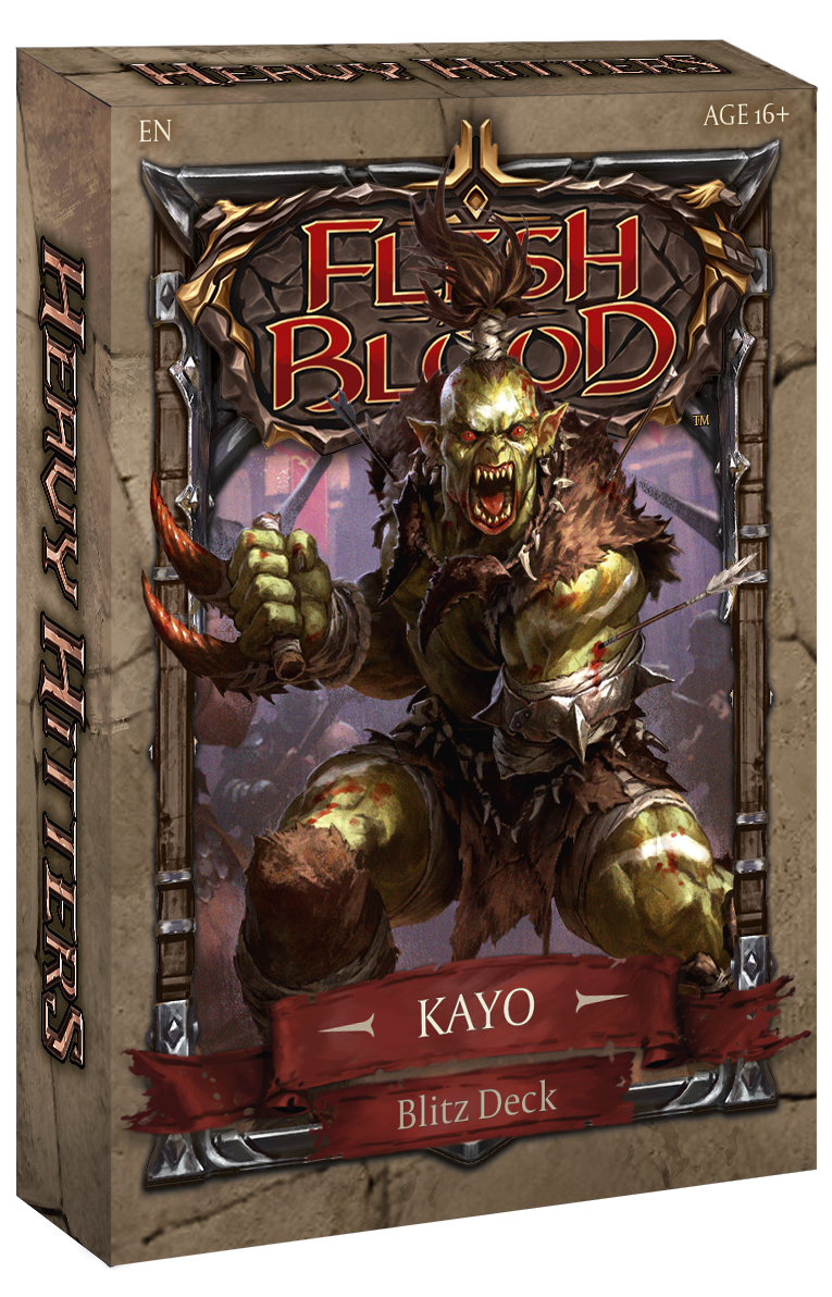 Flesh and Blood Heavy Hitters Blitz Deck