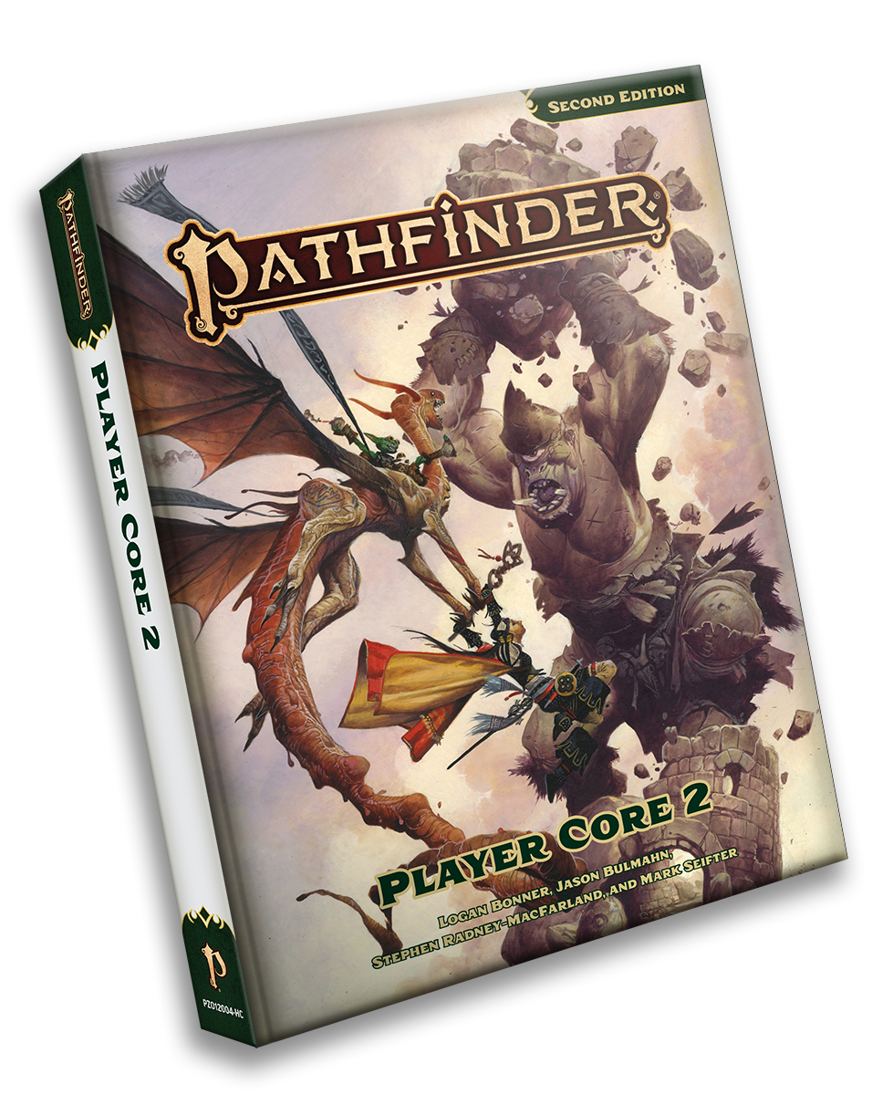 Pathfinder 2e Player Core 2 Remastered Hardcover
