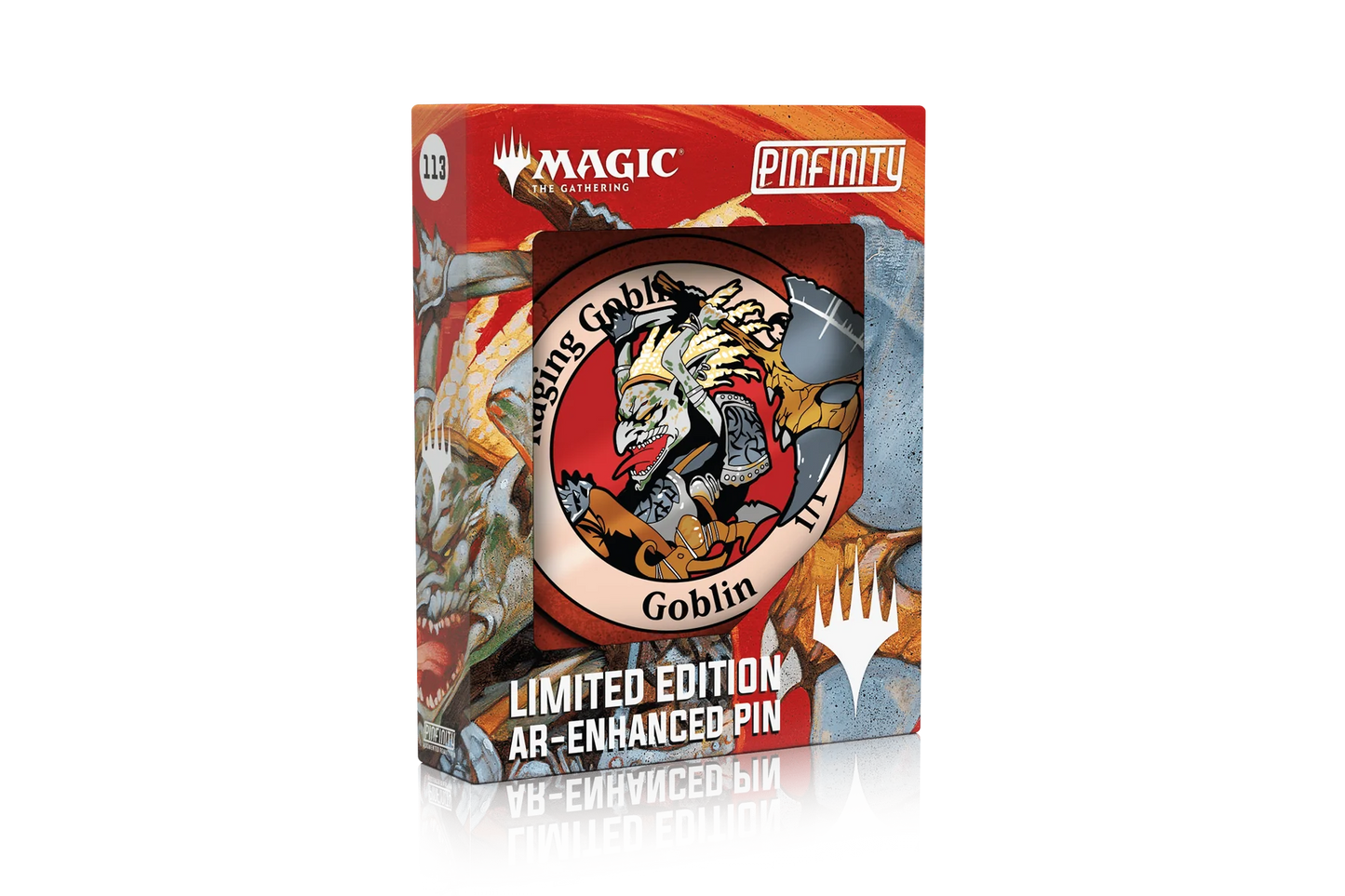 Magic the Gathering Pinfinity: Red Collection: Raging Goblin (Miracola) AR Pin