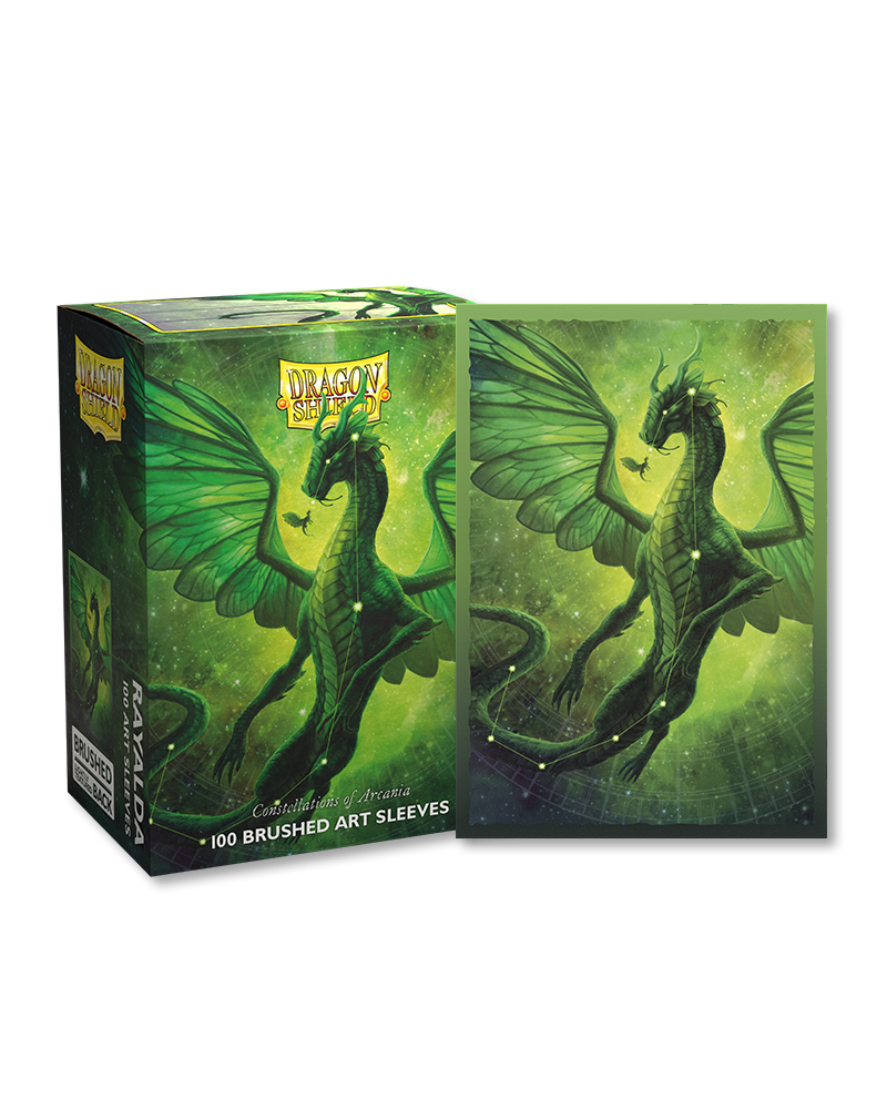 Dragon Shield Art Brushed Rayalda Constellation Sleeves (Standard Size)