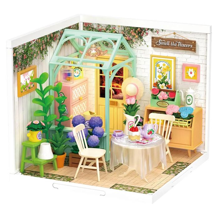 Rolife Blooming Tea Garden DIY Miniature House Kit DW013B