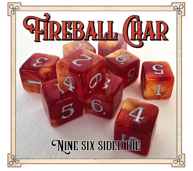 Baron Smelly Bones Scented Dice (9 six-sided)