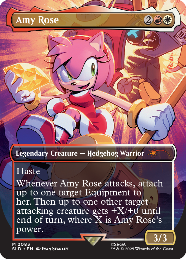 MTG Secret Lair Sonic: Friends & Foes Non-foil WPN Store Only