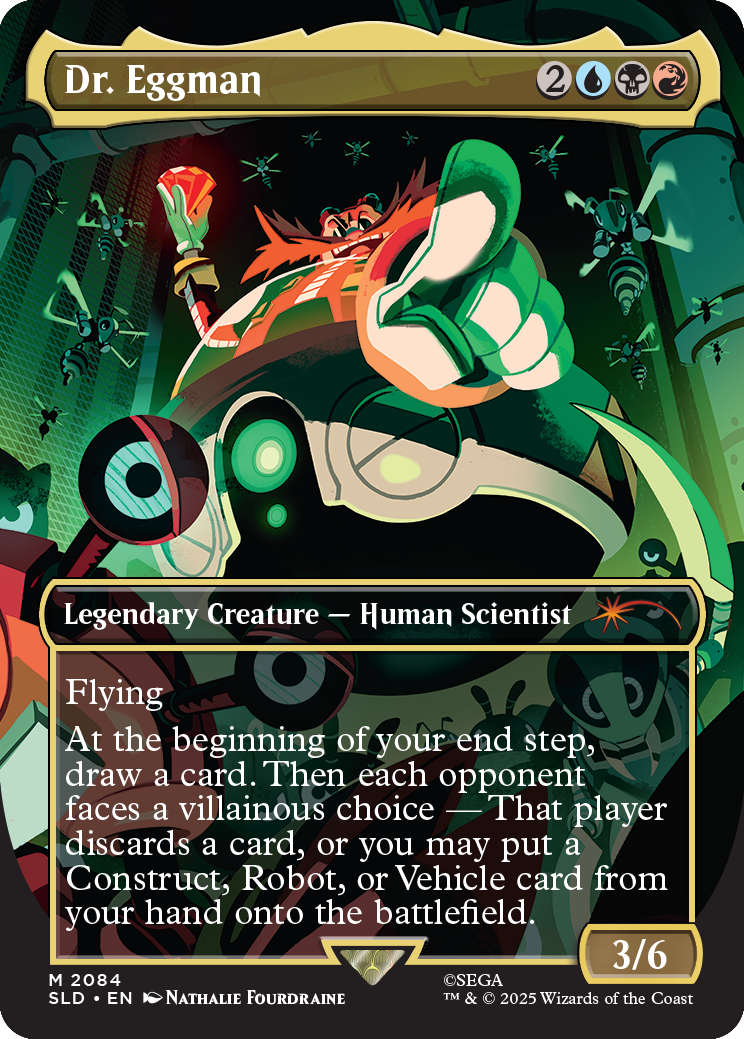 MTG Secret Lair Sonic: Friends & Foes Non-foil WPN Store Only