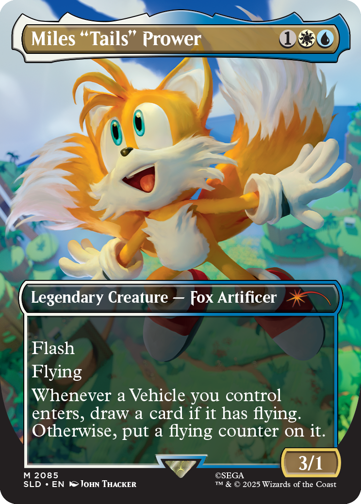 MTG Secret Lair Sonic: Friends & Foes Non-foil WPN Store Only