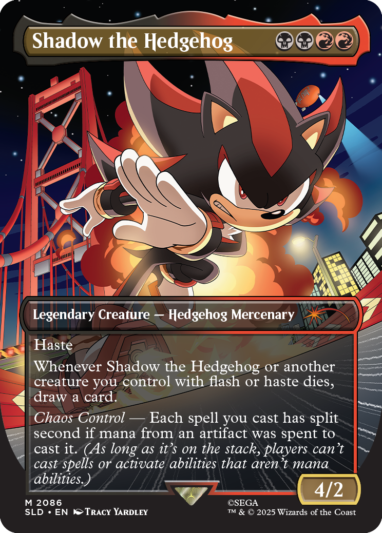 MTG Secret Lair Sonic: Friends & Foes Non-foil WPN Store Only