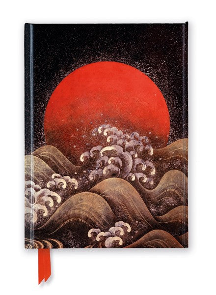 Flame Tree Publishing Sun and Sea Lacquer Screen Foiled Journal