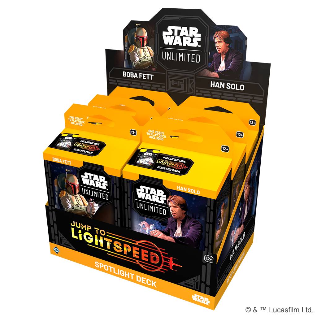 Star Wars Unlimited Jump to Lightspeed Spotlight Deck