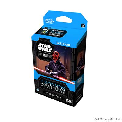 Star Wars Unlimited The Legends of the Force Spotlight Deck