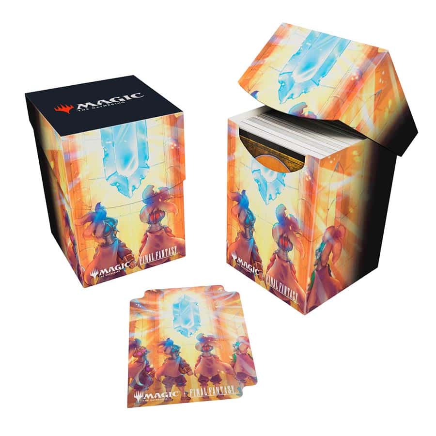 Ultra Pro MTG Universes Beyond: Final Fantasy The Crystal's Chosen Deck Box Pro 100+