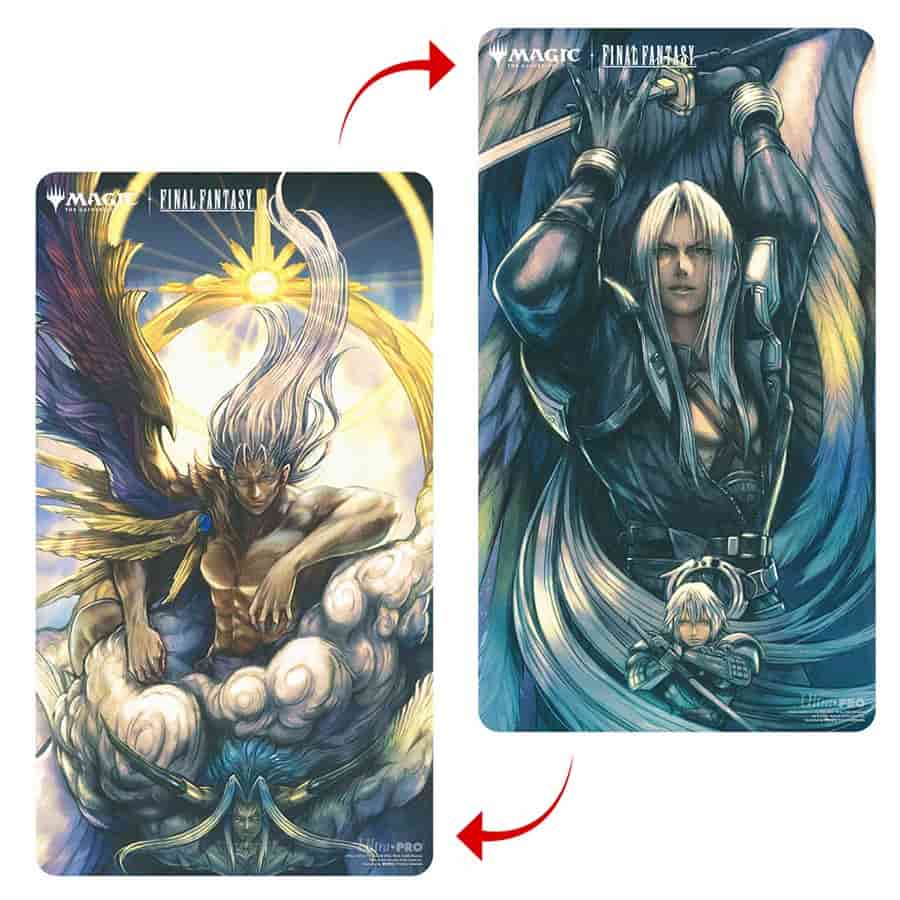 Ultra Pro MTG Universes Beyond: Final Fantasy Sephiroth, Fabled SOLDIER Double Sided Playmat