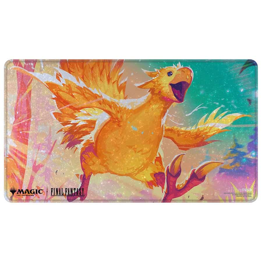Ultra Pro MTG Universes Beyond: Final Fantasy Yellow Traveling Chocobo Holofoil Playmat