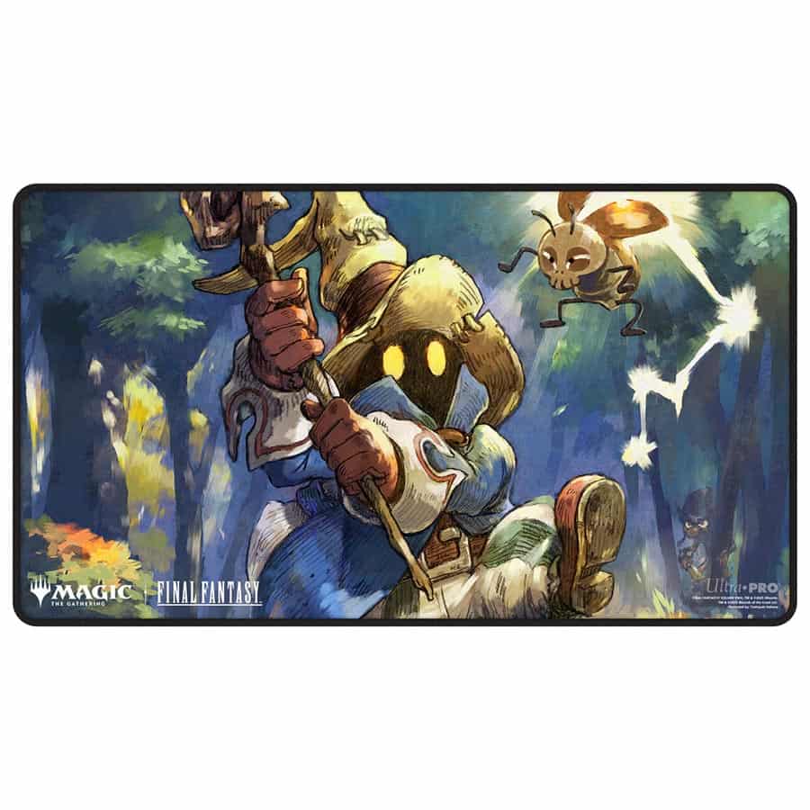 Ultra Pro MTG Universes Beyond: Final Fantasy Vivi Ornitier Black Stitched Playmat