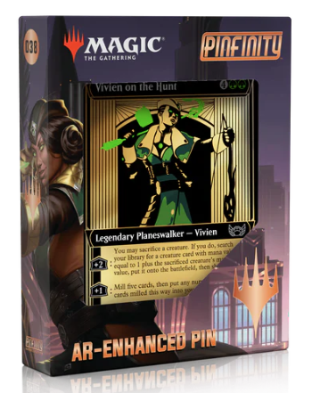 Magic the Gathering Pinfinity: Vivien on the Hunt Limited Edition AR-Enchanged Pin