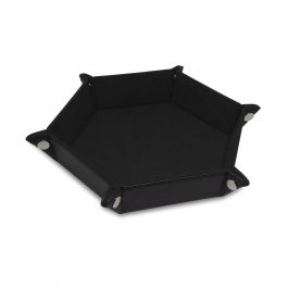 BCW Gaming Hexagon Dice Tray Black