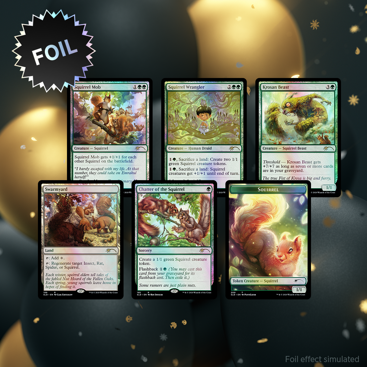 MTG Secret Lair Drop Series We Hope You Like Squirrels