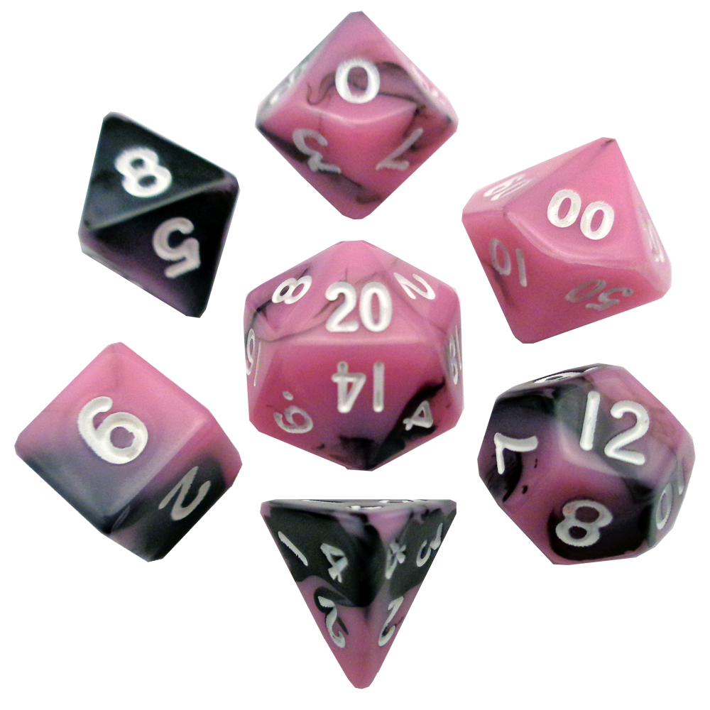 10mm Mini Poly Dice Set