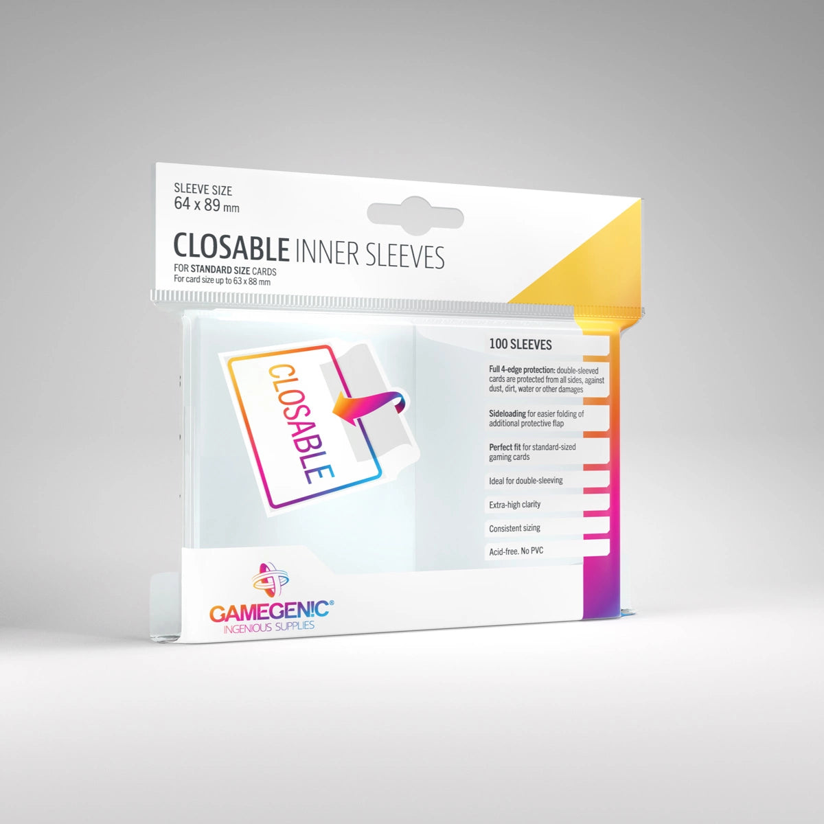 Gamegenic Standard Size Inner Sleeves