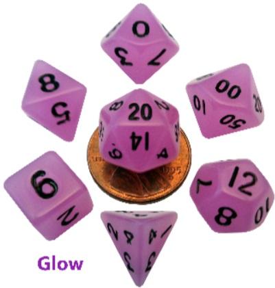 10mm Mini Poly Dice Set