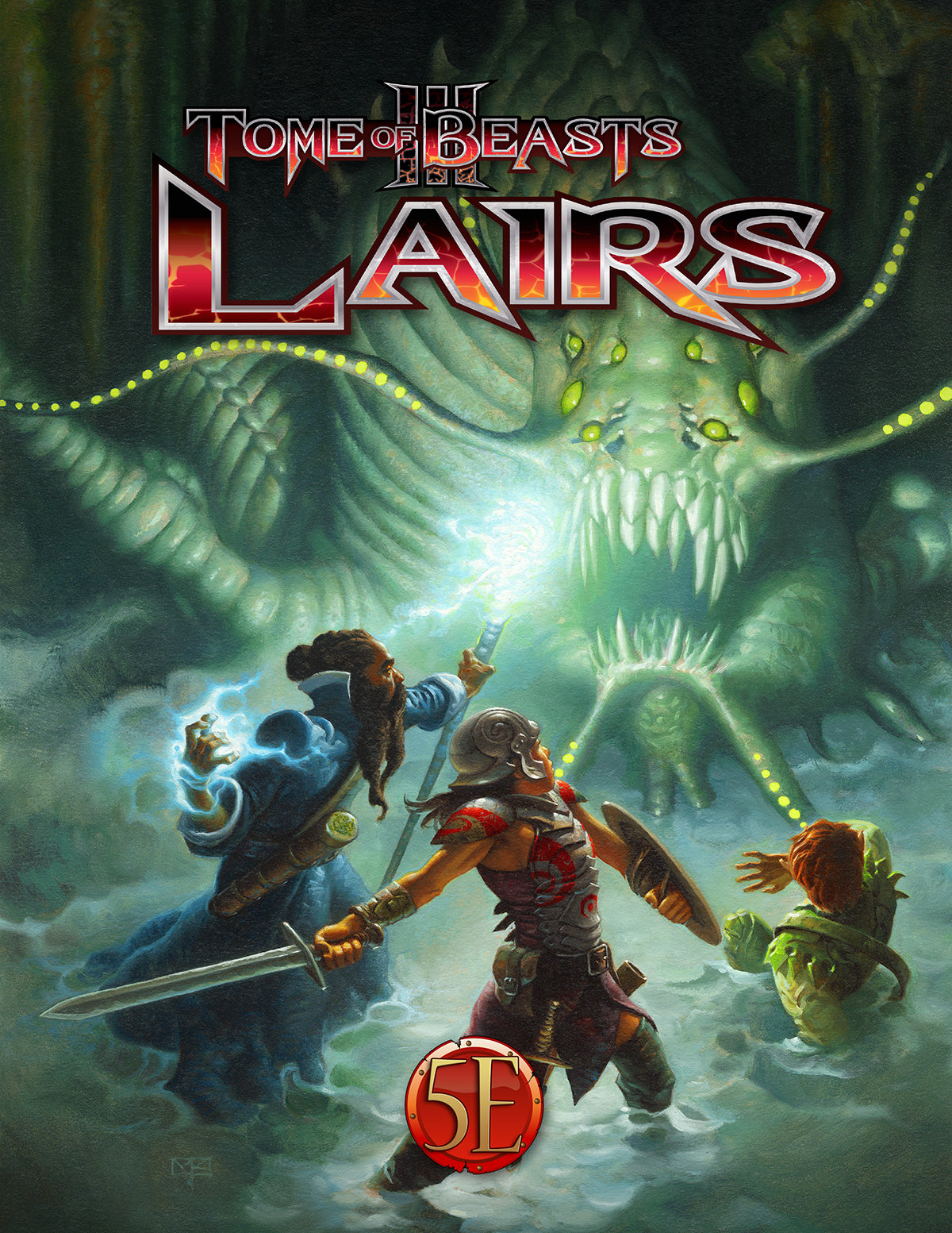 Tome of Beast 3 Lairs for 5th Edition Dungeons & Dragons D&D