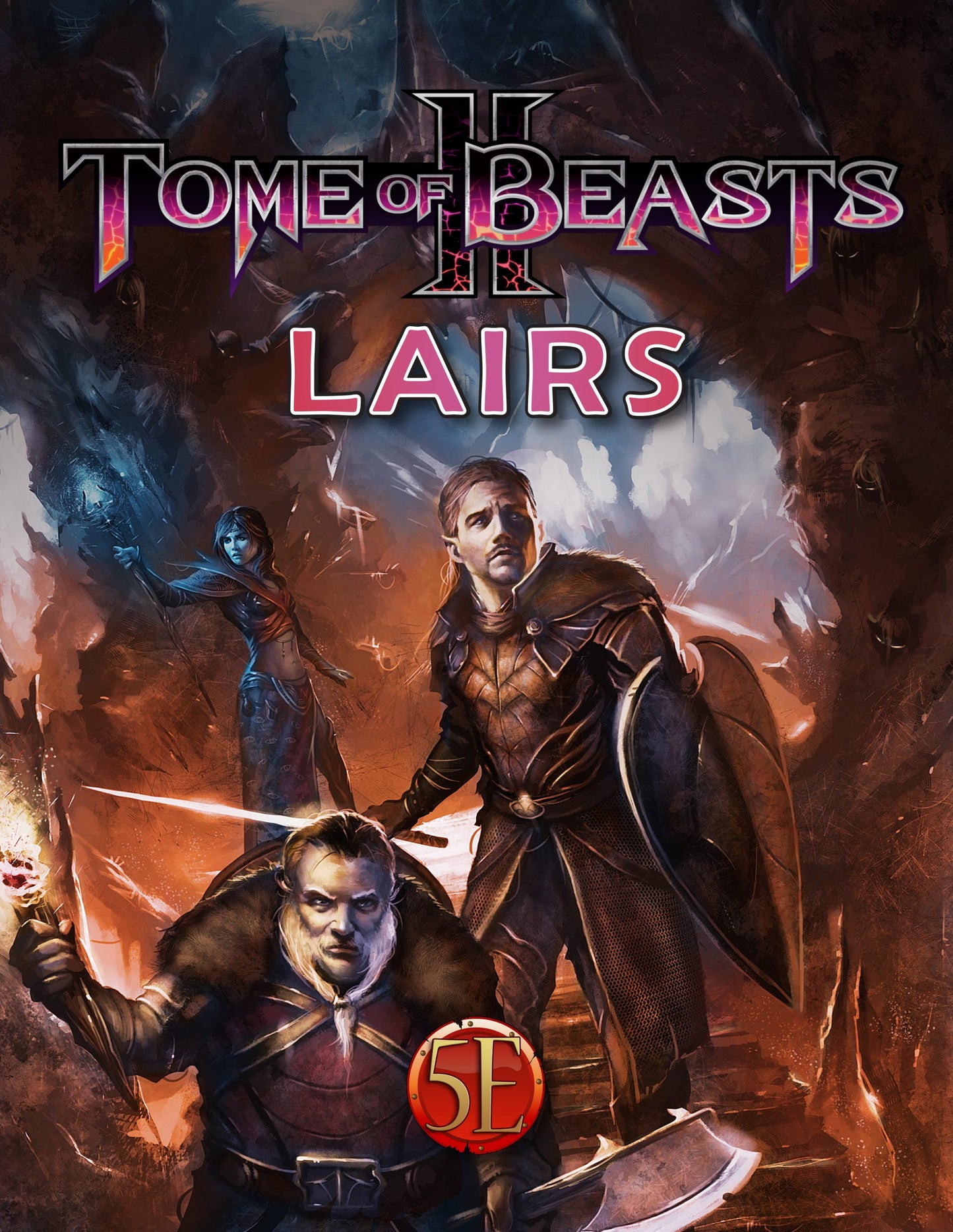 Tome of Beast 2 Lairs for 5th Edition Dungeons & Dragons D&D