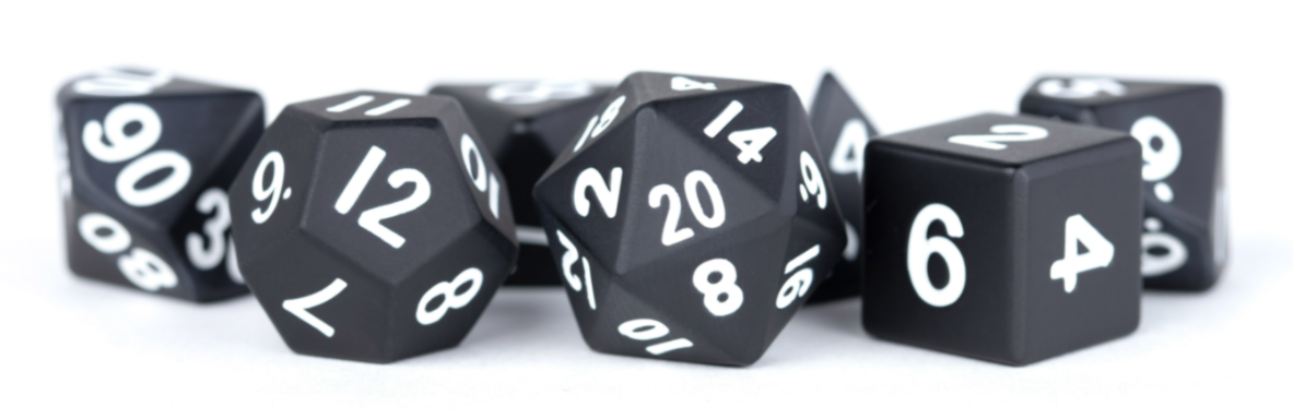 16mm Metal Polyhedral Dice Set