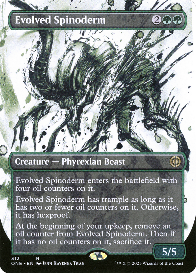 Evolved Spinoderm (Showcase) (313) (ONE)