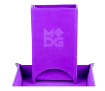 MDG Velvet Fold up Dice Tower