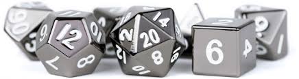 16mm Metal Polyhedral Dice Set