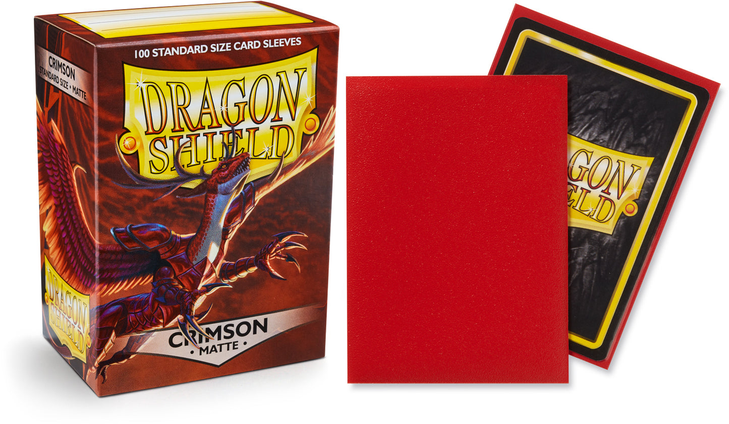 Dragon Shield Matte Solid Color Sleeves (Standard Size)