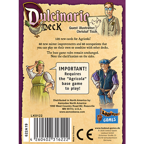 Agricola Dulcinaria Deck