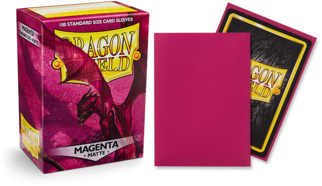 Dragon Shield Matte Solid Color Sleeves (Standard Size)