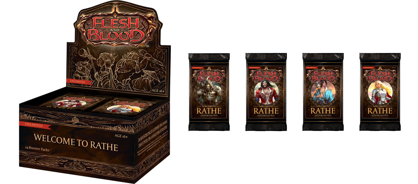 Flesh and Blood: Welcome to Rathe UNLIMITED Booster Box