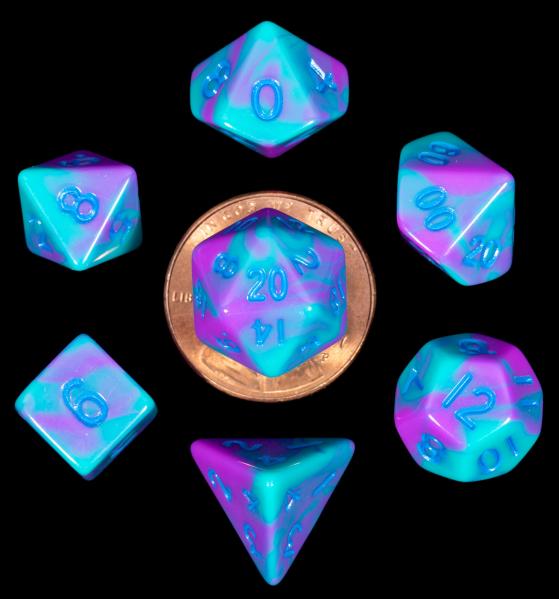 10mm Mini Poly Dice Set