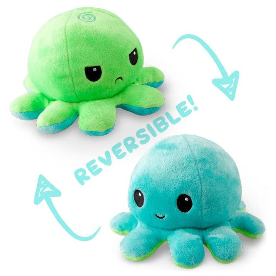 TeeTurtle Plushiverse Octopus Reversible Plush