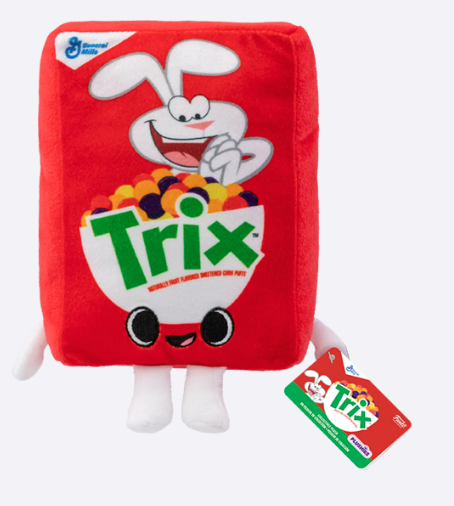 Trix Cereal Box Plush