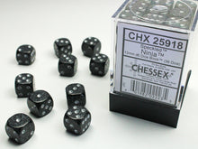Chessex 12MM D6 Dice - Speckled - Ninja
