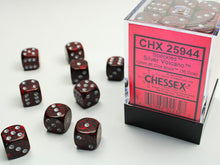 Chessex 12MM D6 Dice - Speckled - Silver Volcano