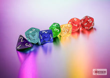 Chessex 7-Die Set - Prism Translucent GM & Beginner Player