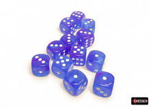 Chessex 16MM D6 Dice - Nebula Luminary - Aura/White