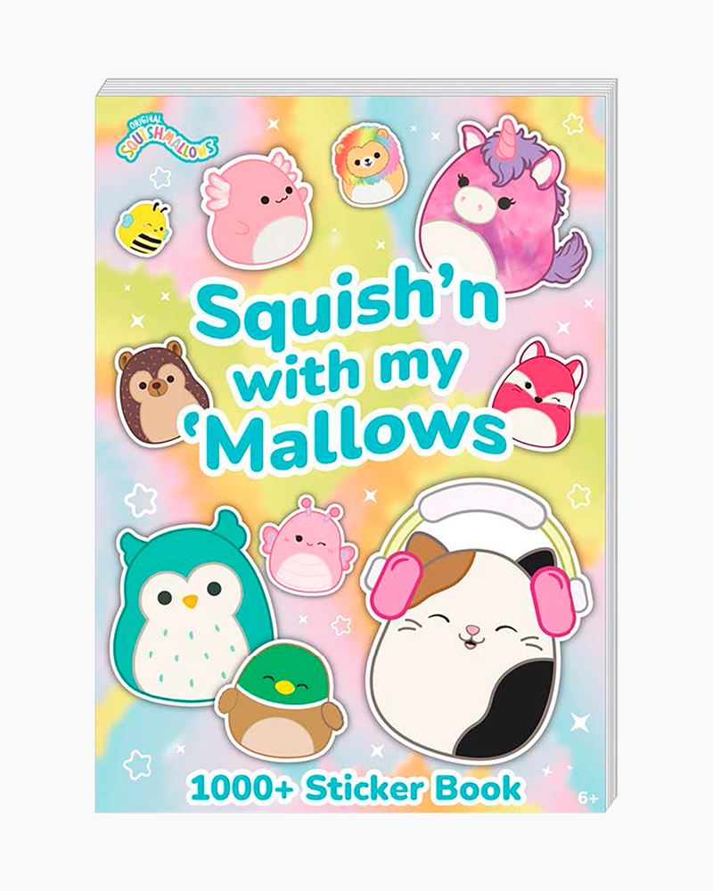 Squishmallows 1000+ Sticker Book