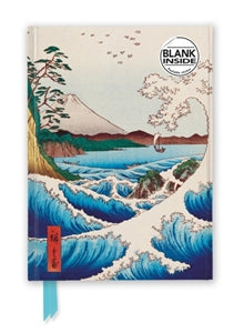Flame Tree Publishing Utagawa Hiroshige Sea At Satta Blank Journal