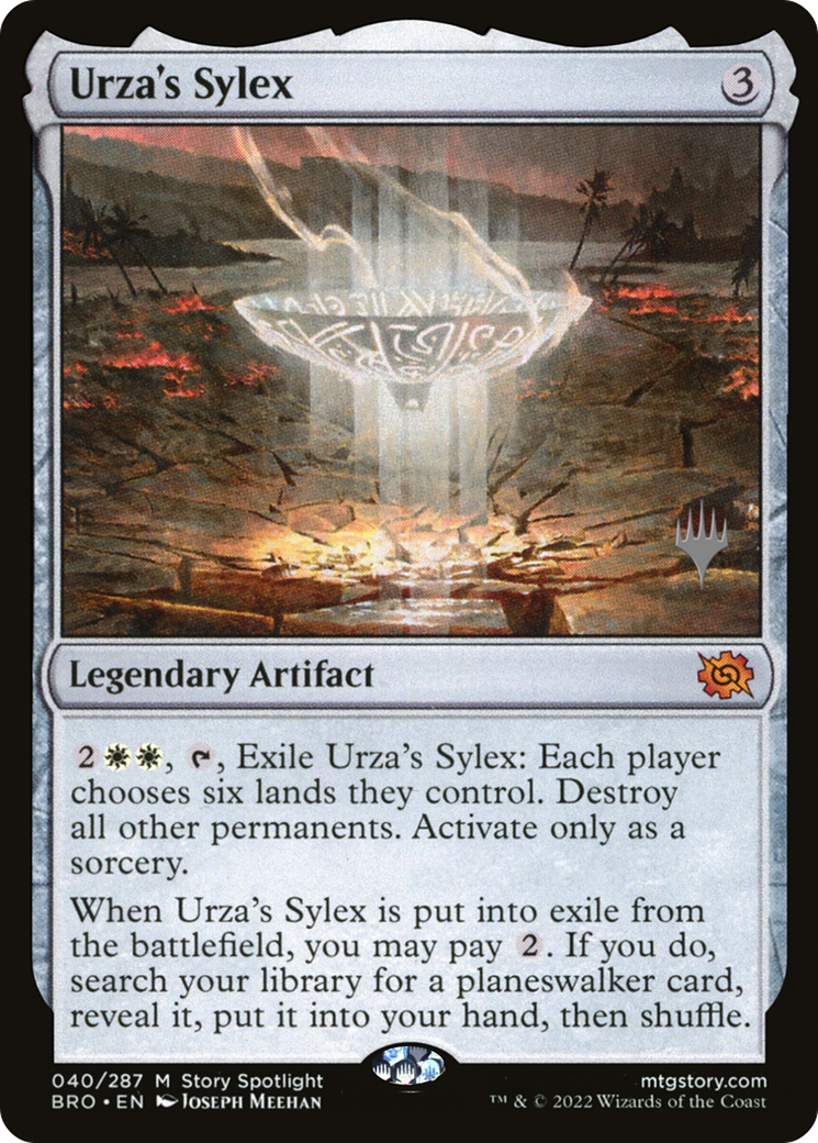 Urza's Sylex (Promo Pack) [The Brothers' War Promos]