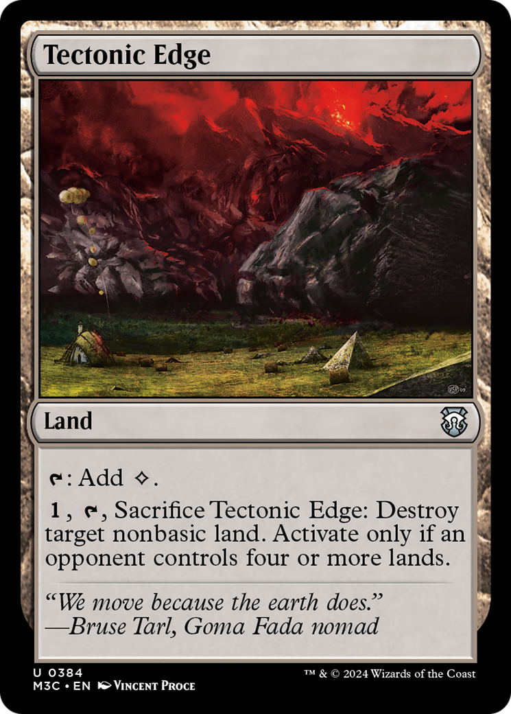 Tectonic Edge [Modern Horizons 3 Commander]