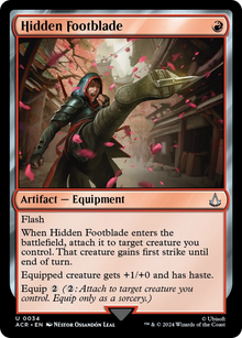 Hidden Footblade [Assassin's Creed]