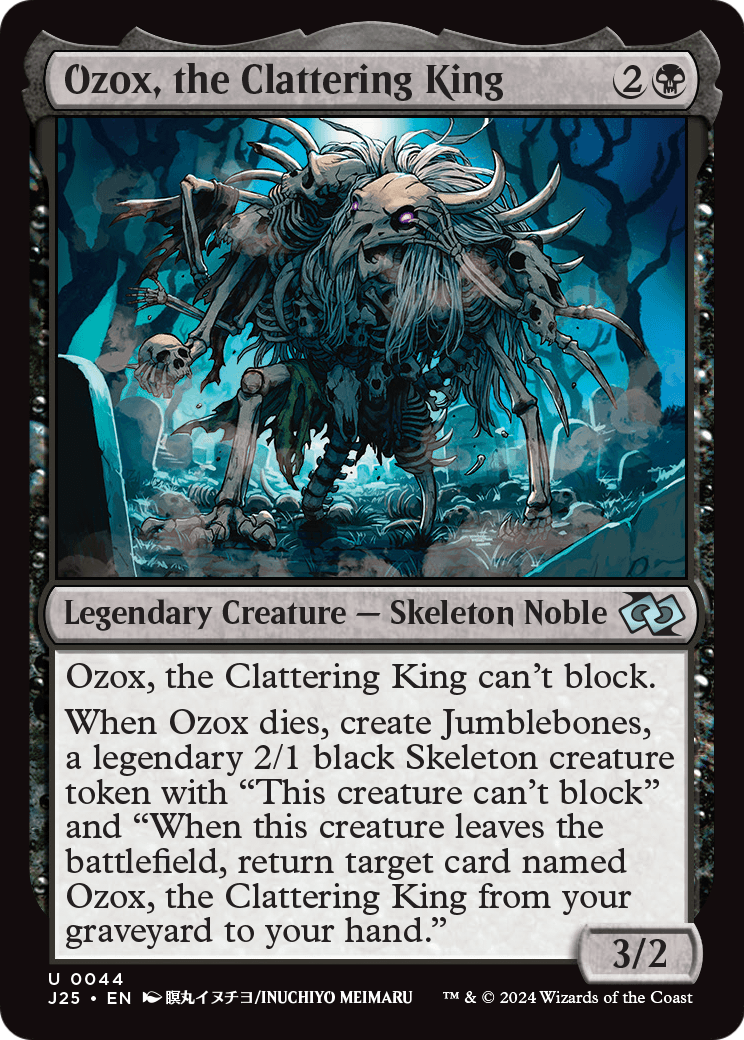 Ozox, the Clattering King (Anime) [Foundations Jumpstart]